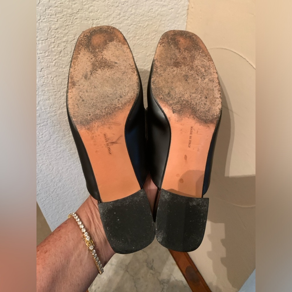 Salvatore Ferragamo black mules - size 5.5 - Picture 7 of 8
